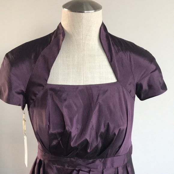 Medium purple Bodybag ruched dress NwT - Picture 4 of 12